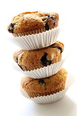 Almond Flour Blueberry Muffin