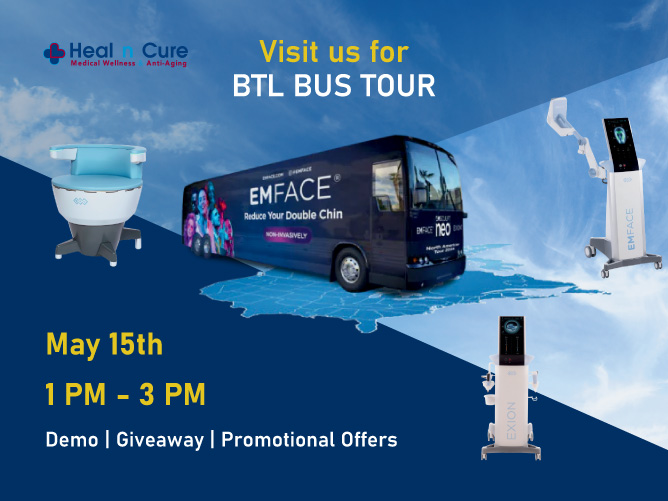 BTL Bus Tour at Heal n Cure Medical Wellness Center in Glenview